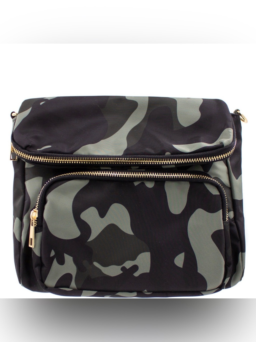 K Carroll Lisa Camouflage Crossbody Bag